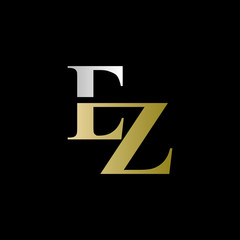 ez logo design vector
