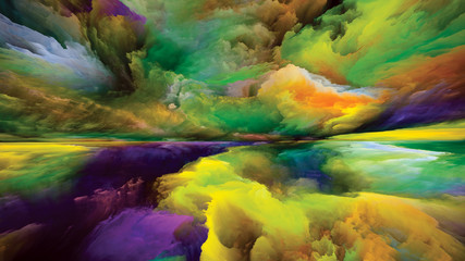 Fototapeta na wymiar Colorful Dreamland