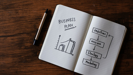 Business Plan with a strategy plan to be successful.