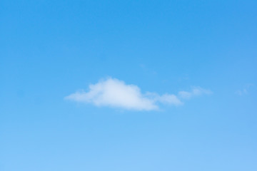 blue sky with light white clouds