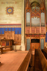 Geneva Switzerland St. Pierre Cathedral The Chapel of the Maccabees. Historical, faith.