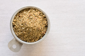 Chicken Seasoning Blend in a Measuring Cup