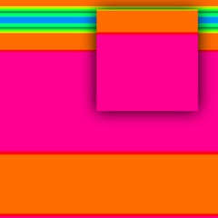 spectral square corridor of lines, 3D shadow and light