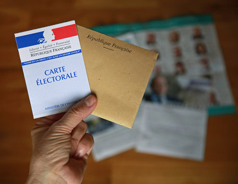 Carte électorale pour élection française