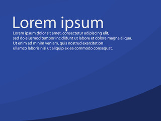 Obraz premium abstract overlap blue curve background