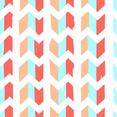 Seamless vector pattern with chevron striped background.