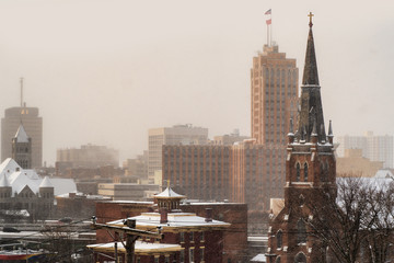 Elevated Syracuse view