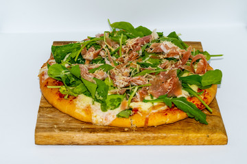 Different types of pizza