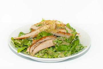 Chicken salad. Healthy food.
