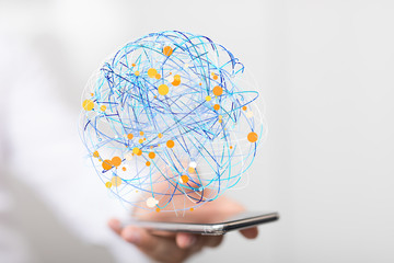 the 3d Global Network Of People.