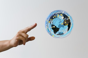 the 3d Global Network Of People.