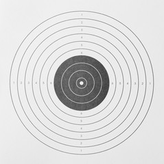 Single paper target background and texture