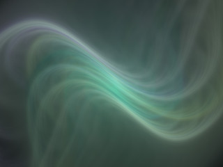 Abstract Colored Illustration - Soft Iridescent Colorful Cloud of Brilliant Energy, Glowing Plasma. Smoke, Energy Discharge, Digital Flames, Artistic Design. Minimal Soft Background Image