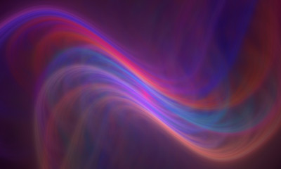 Abstract Colored Illustration - Soft Iridescent Colorful Cloud of Brilliant Energy, Glowing Plasma. Smoke, Energy Discharge, Digital Flames, Artistic Design. Minimal Soft Background Image