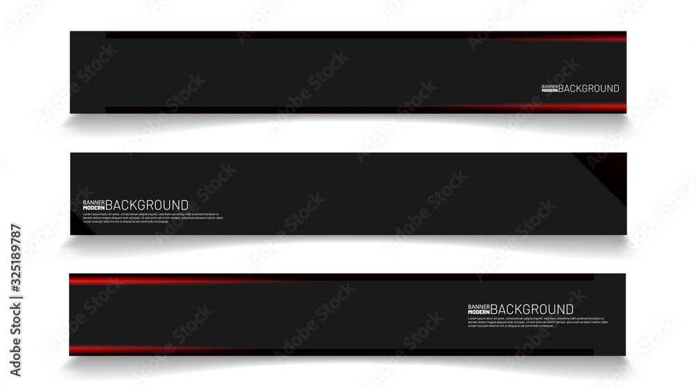 Sticker modern web banner background. abstract vector template design