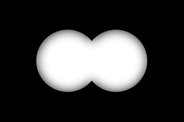 binocular view spy look vision sight vector