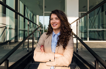 Portrait of executive business woman