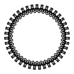 Abstract circle pattern mandala sun fireworks. spirograph halo sun starburst ray vintage monochrome modern circular pattern motif black white for design elemental, unique art lace lattice lines style