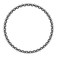 Abstract circle pattern mandala sun fireworks. spirograph halo sun starburst ray vintage monochrome modern circular pattern motif black white for design elemental, unique art lace lattice lines style