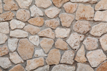background of stone wall, stacked stones