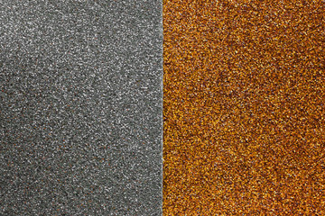 Fototapeta premium Abstract color background. Gold and silver. Glitter texture