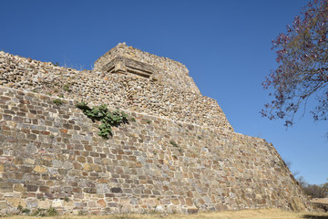 Fototapeta premium Pyramide zapotèque de Monte Alban, Mexique