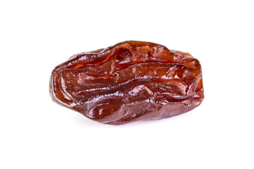 Raw raisin, dried grape isolated on white background