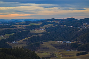 panoramic view of mountains
