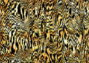 abstract zebra skin print design