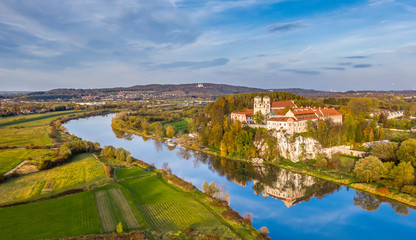 Tyniec in the afternoon, Cracow, Poland