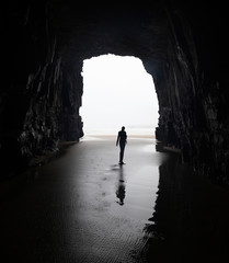 Cathedral Cave, Catlins, New Zealand 