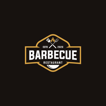 Barbecue Grill Logo