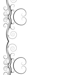 Monochrome abstract background. Black and white pattern. Seamless texture.