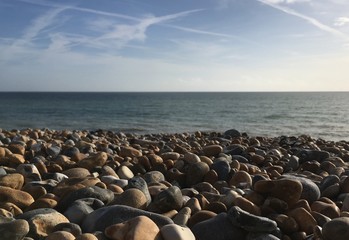 stones on the beach