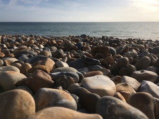 Obraz premium stones on the beach