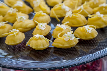 dumplings with cream