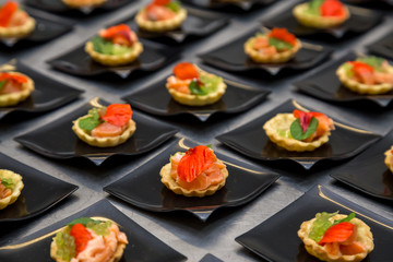 baked puff pastries with cheese