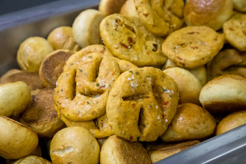 fresh handmade bread 