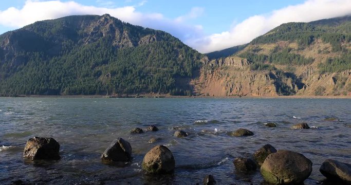 Columbia River Gorge at Viento State park.