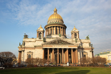 Fototapeta na wymiar Saint Petersburg. Saint Isaacs Cathedral. Museums of Petersburg