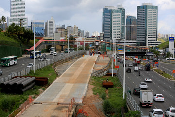 construction of line 2 of the salvador metro