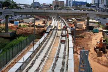 construction of line 2 of the salvador metro