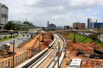construction of line 2 of the salvador metro
