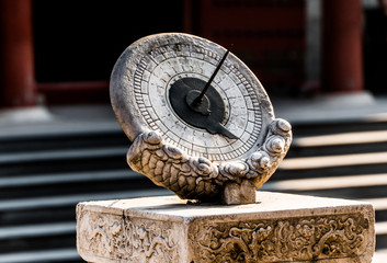 Scene of the Forbidden City in Beijing, China