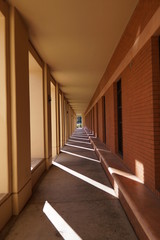 corridor in modern building
