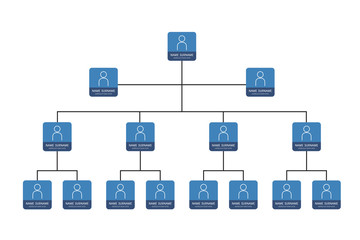 Organization Chart Infographics