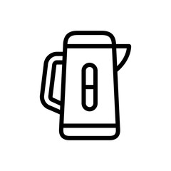 Electric Kettle line icon
