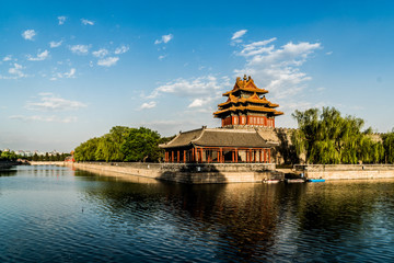 Scene of the Forbidden City in Beijing, China