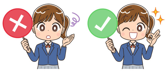 医者 医師 イラスト ドクター かわいい マンガ アニメ 白衣 Wall Mural よぴんこ Yopinco