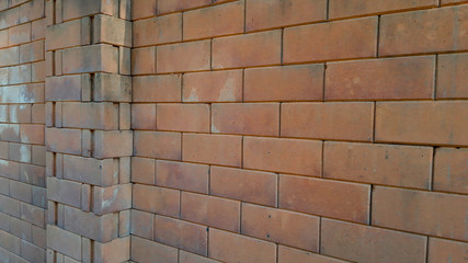 Brick wall for use as a background.